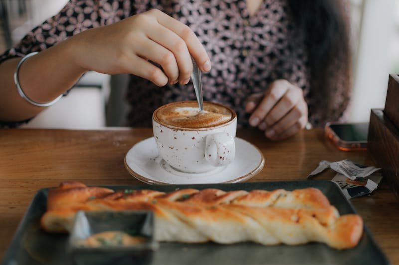 morning coffee and pastry service at dions